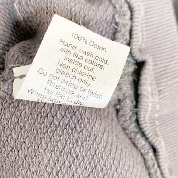 J. Crew Grey Silver Sparkle Beaded Accents Crewneck Sweatshirt Women’s S Holiday - Picture 13 of 13